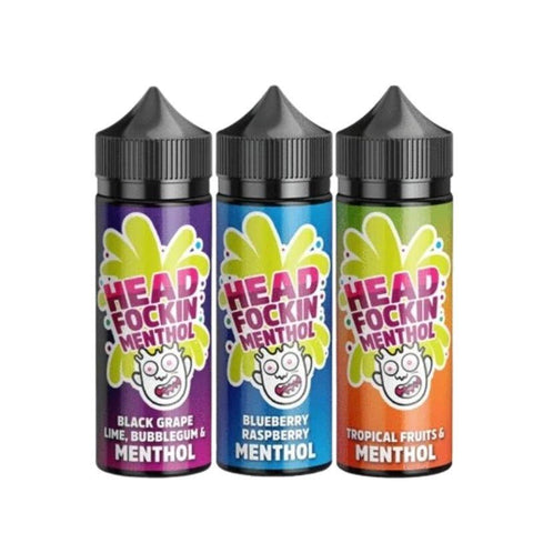 Head Fockin Menthol 100ml Shortfill - Topvapewholesale