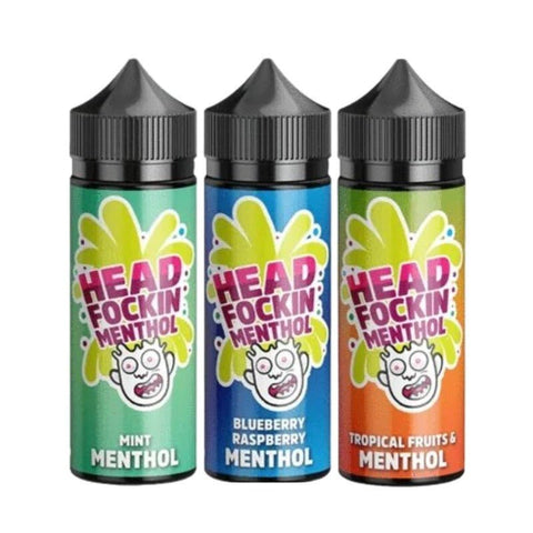 Head Fockin Menthol 100ML Shortfill - Topvapewholesale