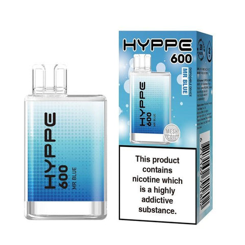 Hyppe 600 Crystal Disposable Vape Pod - Box of 10 - Topvapewholesale