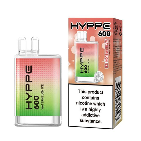 Hyppe 600 Crystal Disposable Vape Pod - Box of 10 - Topvapewholesale
