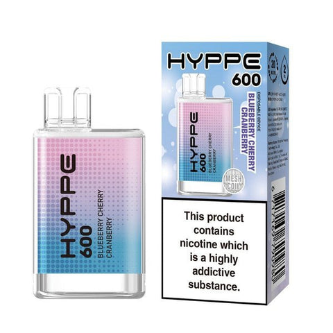 Hyppe 600 Crystal Disposable Vape Pod - Box of 10 - Topvapewholesale