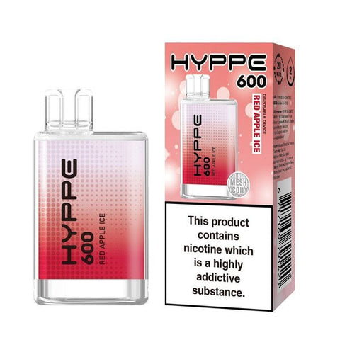 Hyppe 600 Crystal Disposable Vape Pod - Box of 10 - Topvapewholesale