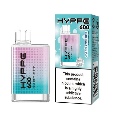 Hyppe 600 Crystal Disposable Vape Pod - Box of 10 - Topvapewholesale