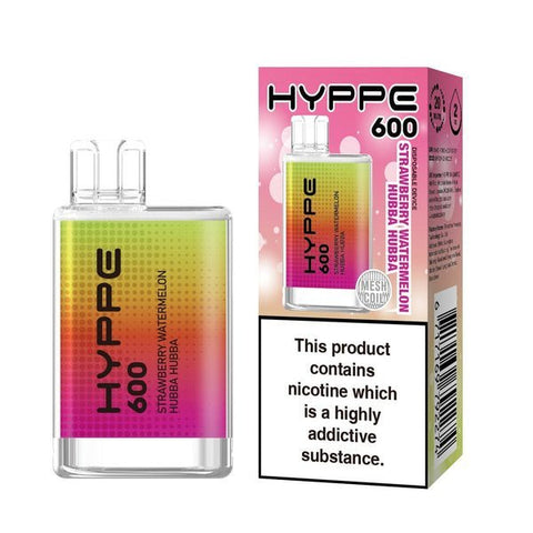 Hyppe 600 Crystal Disposable Vape Pod - Box of 10 - Topvapewholesale