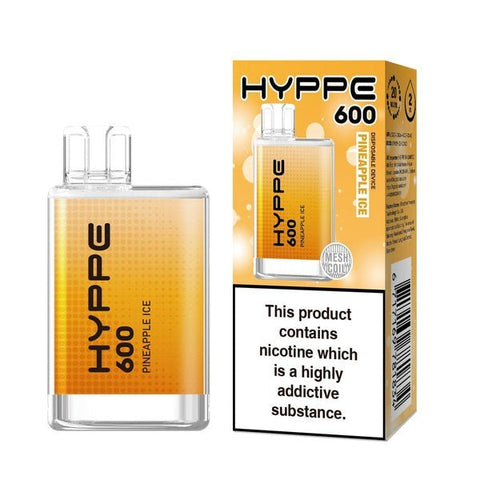 Hyppe 600 Crystal Disposable Vape Pod - Box of 10 - Topvapewholesale
