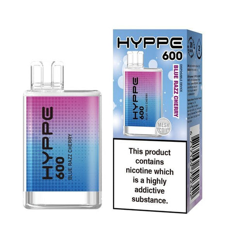 Hyppe 600 Crystal Disposable Vape Pod - Box of 10 - Topvapewholesale