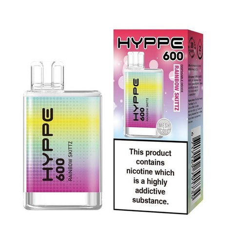 Hyppe 600 Crystal Disposable Vape Pod - Box of 10 - Topvapewholesale