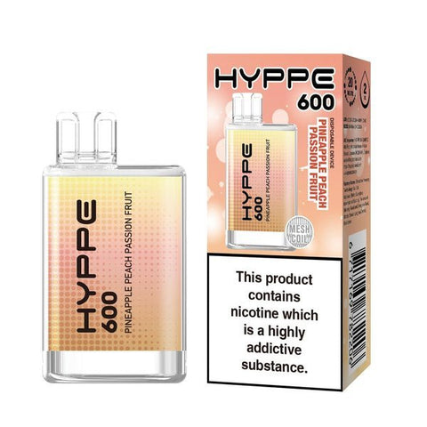 Hyppe 600 Crystal Disposable Vape Pod - Box of 10 - Topvapewholesale