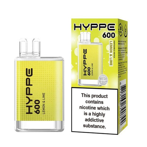 Hyppe 600 Crystal Disposable Vape Pod - Box of 10 - Topvapewholesale