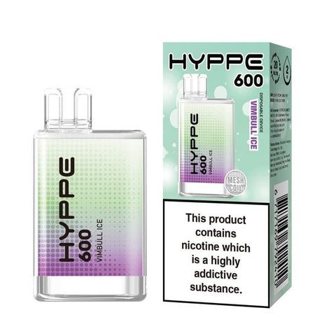 Hyppe 600 Crystal Disposable Vape Pod - Box of 10 - Topvapewholesale