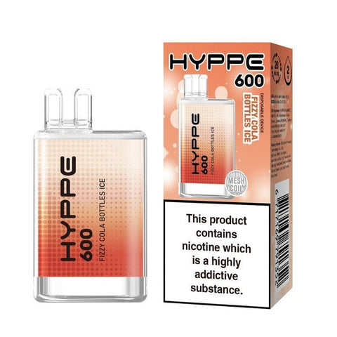 Hyppe 600 Crystal Disposable Vape Pod - Box of 10 - Topvapewholesale