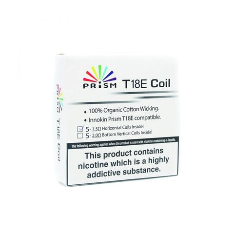 Innokin T18E Coils 2.0 Ohm - Pack of 5 - Topvapewholesale