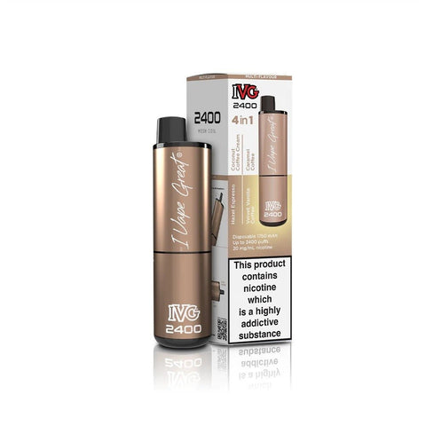 IVG 2400 Disposable Vape Pod Puff Device - Box of 5 - Topvapewholesale
