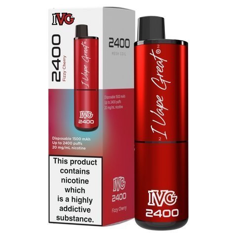 IVG 2400 Disposable Vape Pod Puff Device - Box of 5 - Topvapewholesale