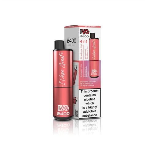 IVG 2400 Disposable Vape Pod Puff Device - Box of 5 - Topvapewholesale