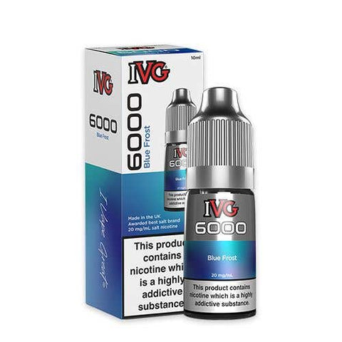 IVG 6000 Nic Salt 10ml Bottle Box of 10 - Topvapewholesale