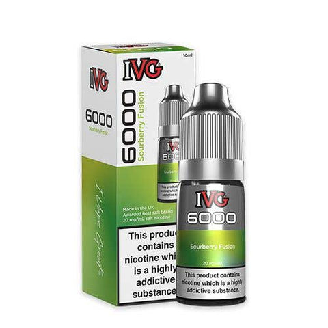 IVG 6000 Nic Salt 10ml Bottle Box of 10 - Topvapewholesale