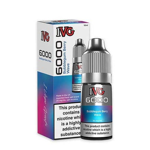 IVG 6000 Nic Salt 10ml Bottle Box of 10 - Topvapewholesale