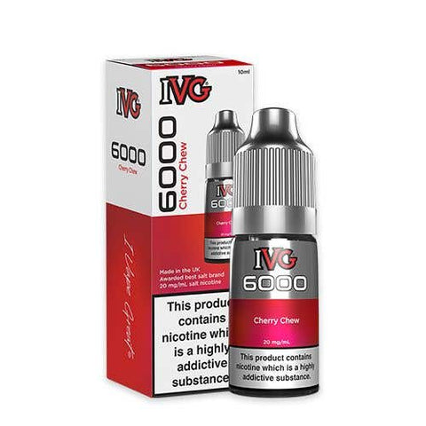 IVG 6000 Nic Salt 10ml Bottle Box of 10 - Topvapewholesale