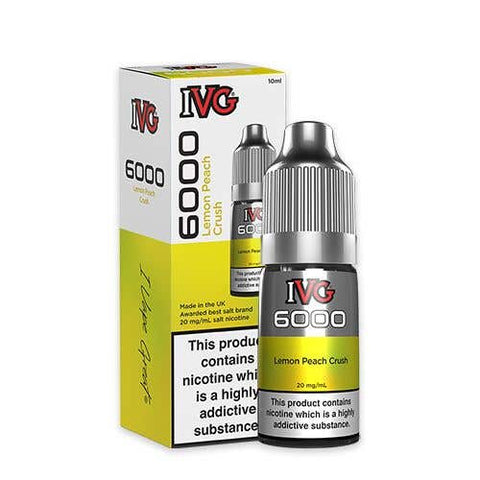 IVG 6000 Nic Salt 10ml Bottle Box of 10 - Topvapewholesale