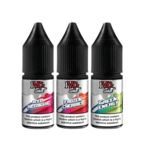 IVG Crushed 10ML Nic Salt (Pack of 10) - Topvapewholesale