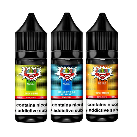 Joker Nic Salt 10ml E - liquids - Box of 10 - Topvapewholesale