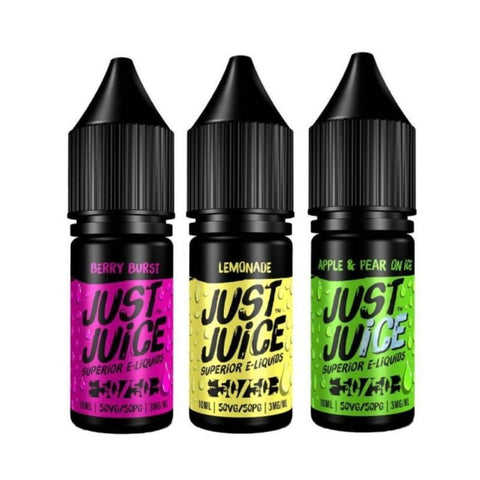 Just Juice 50/50 10ML Shortfill (Pack of 10) - Topvapewholesale