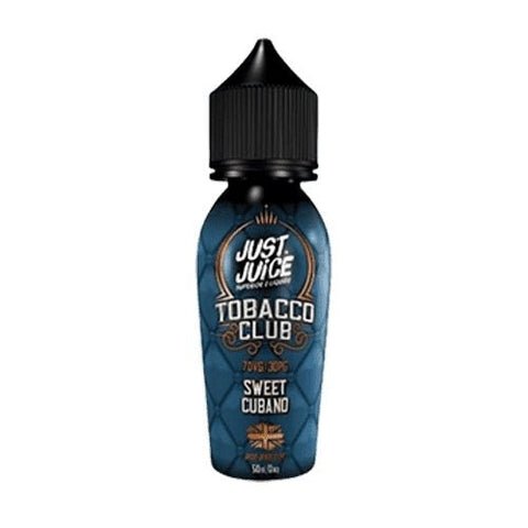 Just Juice Tobacco Club 50ml Shortfill - Topvapewholesale