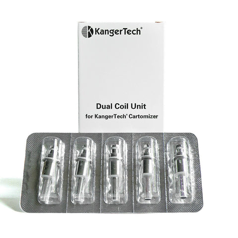 Kangertech Dual Coil Unit - Pack of 5 - Topvapewholesale