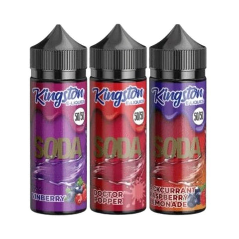 Kingston 50/50 Soda 100ML Shortfill - Topvapewholesale