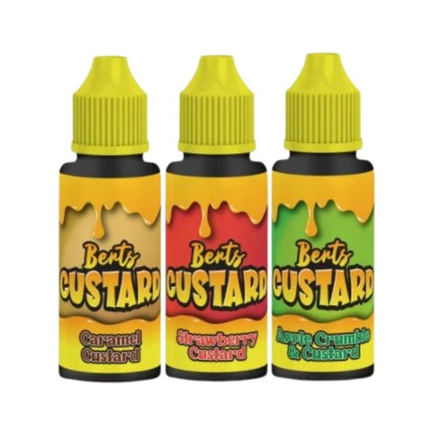 Kingston Berts Custard 100ML Shortfill - Topvapewholesale