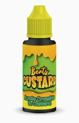 Kingston Berts Custard 100ML Shortfill - Topvapewholesale