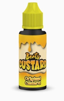 Kingston Berts Custard 100ML Shortfill - Topvapewholesale