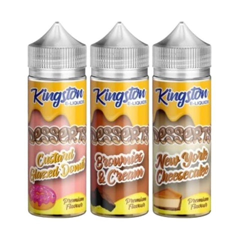 Kingston Desserts 100ML Shortfill - Topvapewholesale