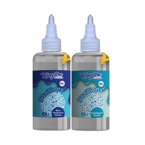 Kingston E - liquids Gazllions 500ml Shortfill - Topvapewholesale