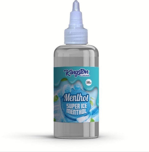 Kingston E - liquids Menthol 500ml Shortfill - Topvapewholesale