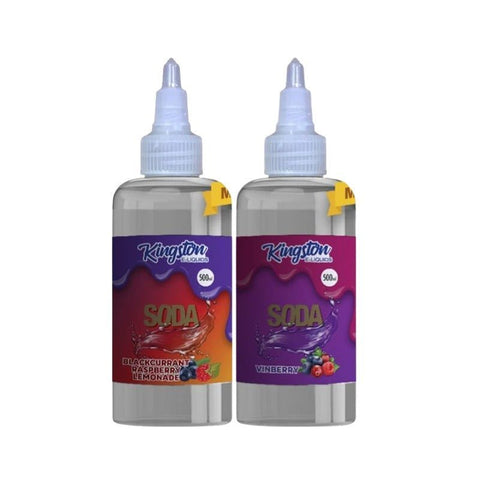 Kingston E - liquids Soda 500ml Shortfill - Topvapewholesale