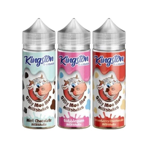 Kingston Silly Moo Moo Milkshakes 100ML Shortfill - Topvapewholesale