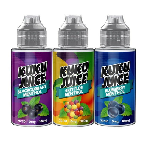 Kuku Juice Menthol 100ML Shortfill - Topvapewholesale