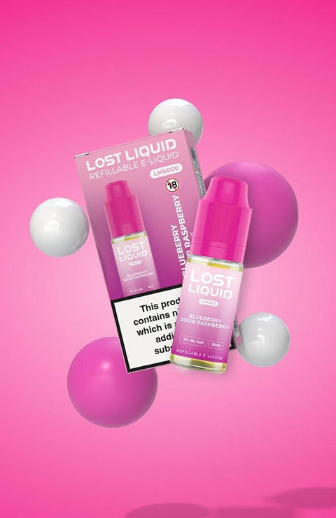 Lost Liquid Nic Salt 10ml E-liquids (Box of 10) - Vape Club Wholesale
