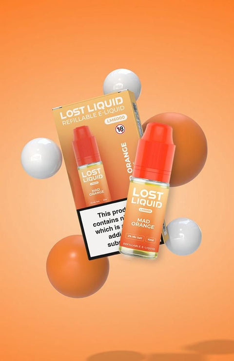 Lost Liquid Nic Salt 10ml E - liquids (Box of 10) - Topvapewholesale