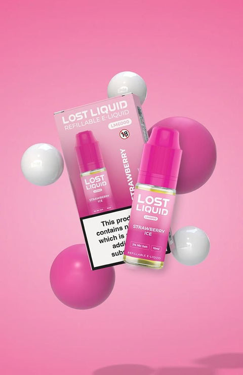 Lost Liquid Nic Salt 10ml E - liquids (Box of 10) - Topvapewholesale
