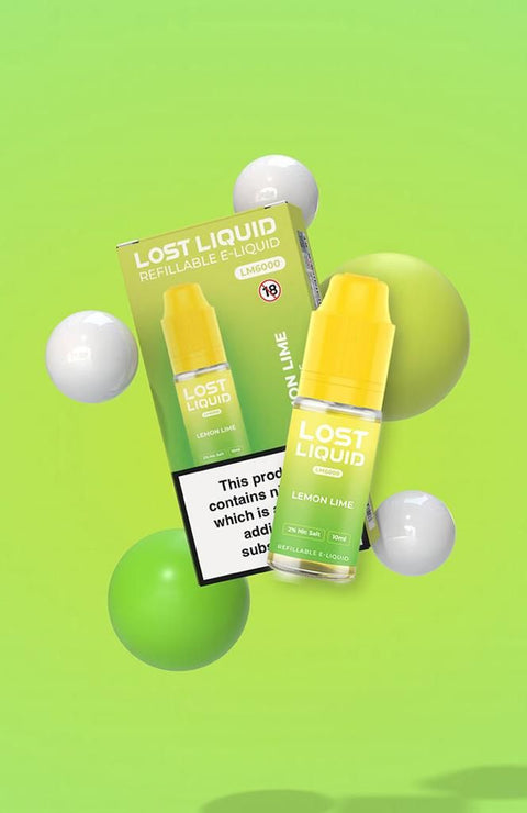 Lost Liquid Nic Salt 10ml E - liquids (Box of 10) - Topvapewholesale