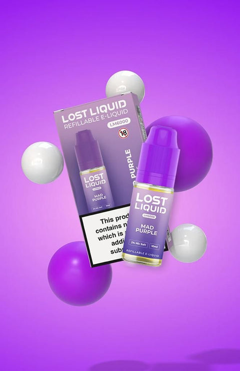 Lost Liquid Nic Salt 10ml E - liquids (Box of 10) - Topvapewholesale