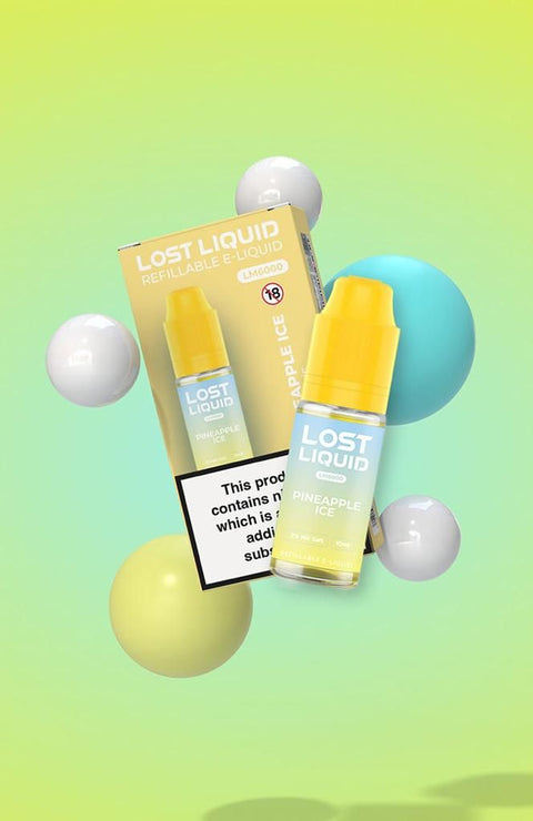 Lost Liquid Nic Salt 10ml E - liquids (Box of 10) - Topvapewholesale