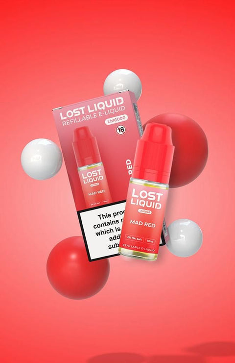 Lost Liquid Nic Salt 10ml E - liquids (Box of 10) - Topvapewholesale