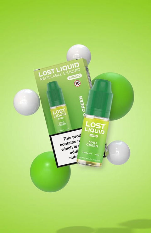 Lost Liquid Nic Salt 10ml E - liquids (Box of 10) - Topvapewholesale