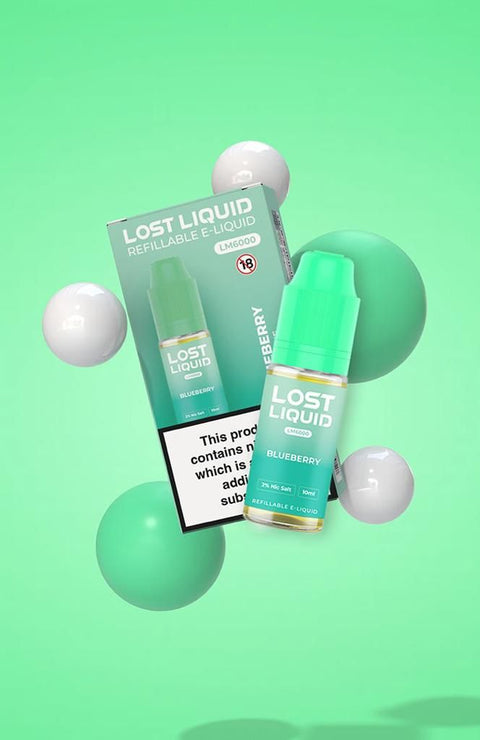Lost Liquid Nic Salt 10ml E-liquids (Box of 10) - Vape Club Wholesale