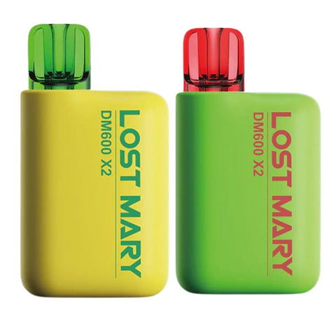 Lost Mary DM600 X2 1200 Puffs Disposable Vape Pod Box of 5 - Topvapewholesale