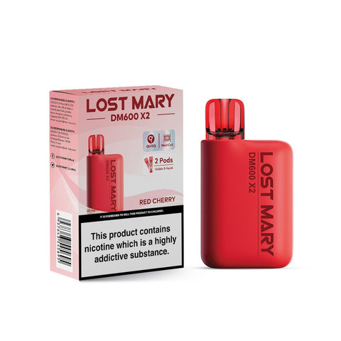 Lost Mary DM600 X2 1200 Puffs Disposable Vape Pod Box of 5 - Topvapewholesale